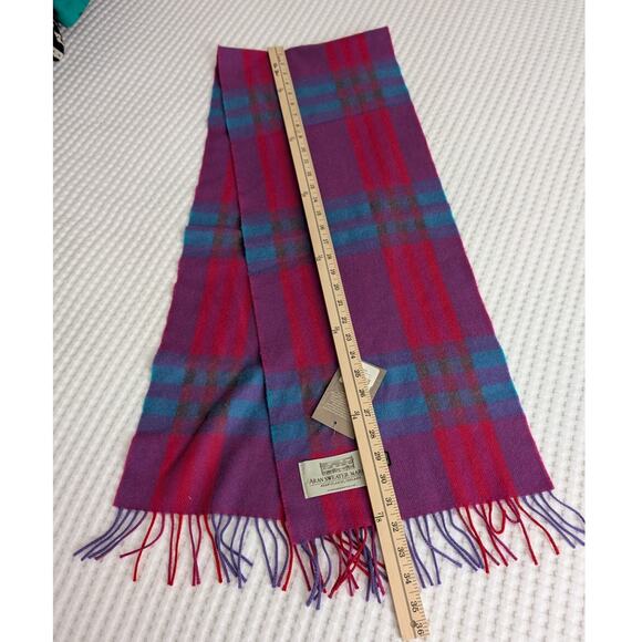 nwt aran sweater market ireland 100% extra fine merino wool scarf - Picture 5 of 5